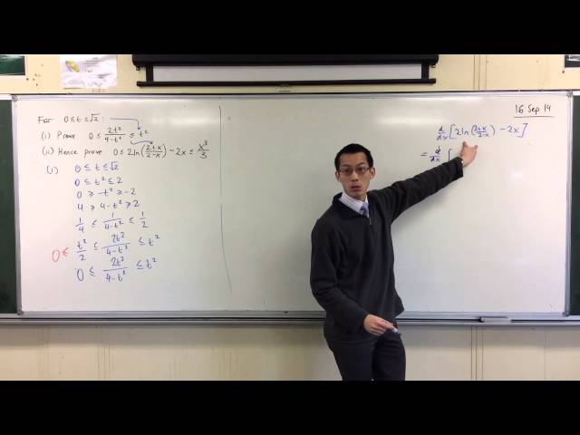 Double-Sided Inequality Proof