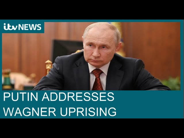 Putin says Wagner group were 'taking revenge for failures at the front' | ITV News