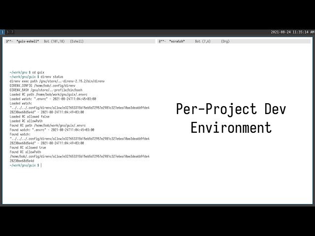 Per-Project Dev Environment