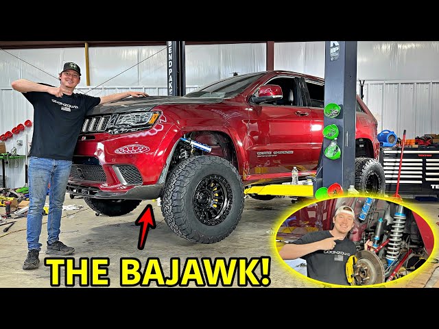 We Built The Worlds First Baja Trackhawk!