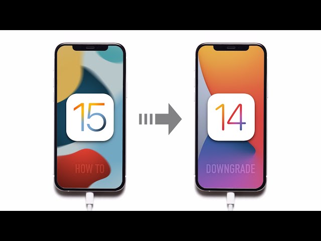 How to Downgrade iOS 15 to iOS 14 without Losing Data! (Uninstall Beta)