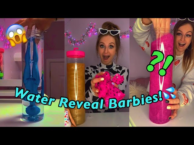 [ASMR] TOP 8 MYSTERY WATER REVEAL BARBIE UNBOXINGS!!😱✨TikTok Compilation | Rhia Official♡