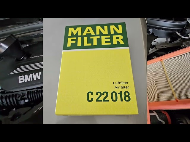 How to replace an air filter for a 2016 BMW X1 F48 xDrive25i