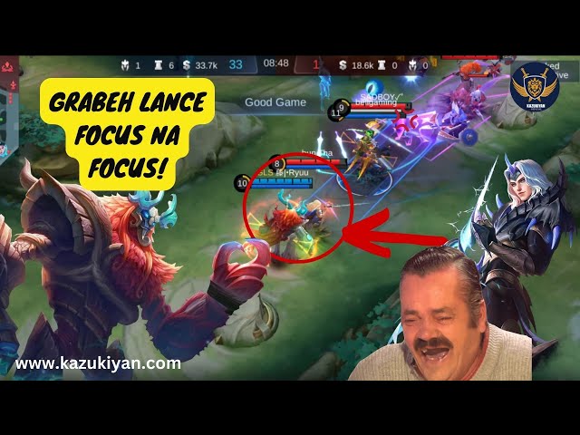 "Grabeh Lance Focus na Focus" Belerick Annoying Tank in Mobile Legends Passive Lang Oks Na