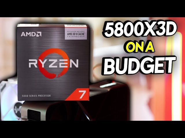 I CHEAPED out with the Ryzen 7 5800X3D... and it was AMAZING!