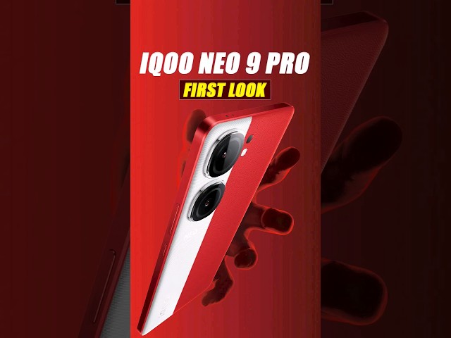 iQOO Neo 9 Pro: First Look #shorts #shortsvideo #shortsfeed #gadgets360 #iqooneo9pro #iqoo
