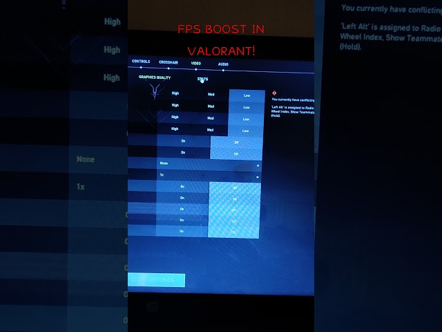 Follow these steps to boost FPS in VALORANT! PART 1