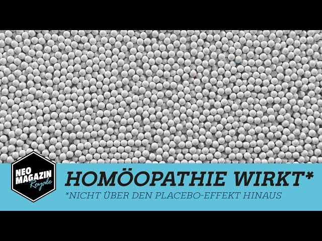 Homöopathie wirkt* | NEO MAGAZIN ROYALE mit Jan Böhmermann - ZDFneo