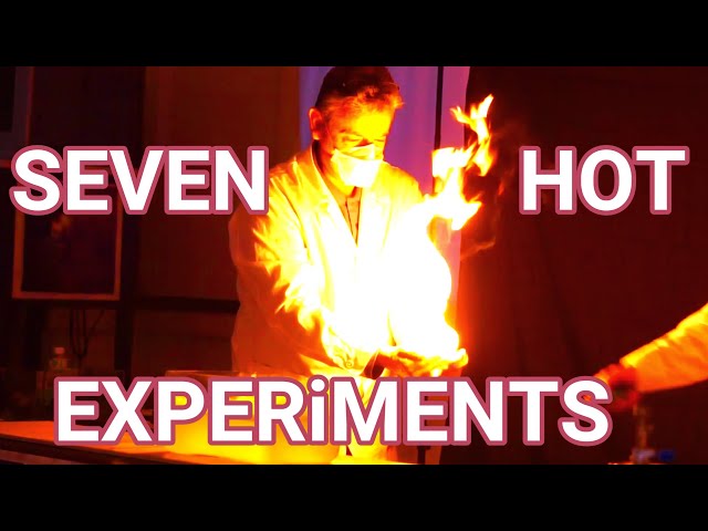 Seven Hot Chemistry Experiments (students project)