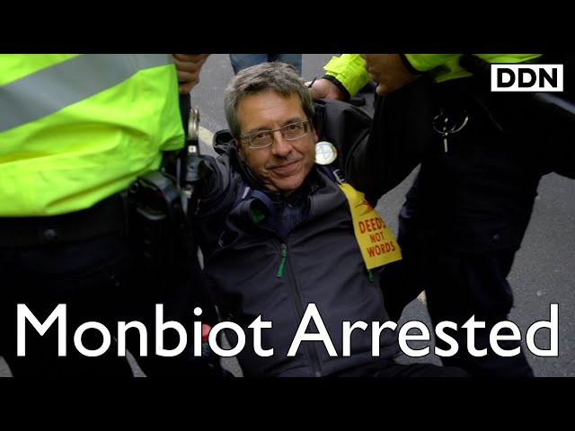 George Monbiot Reports From His Own Arrest! (Extinction Rebellion Protest)
