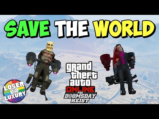 I Was Hired to SAVE THE WORLD in GTA 5 Online | GTA 5 Online Loser to Luxury EP 26