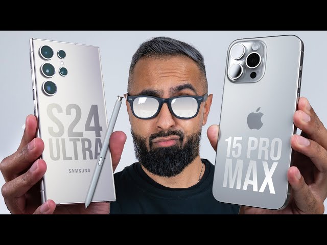Samsung Galaxy S24 Ultra vs iPhone 15 Pro Max - Which is the Flagship KING?