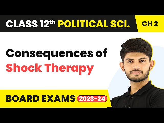 Consequences of Shock Therapy - The End of Bipolarity | Class 12 Political Science Ch 1 | 2023-24