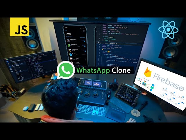 🔴 Let's Build a WhatsApp Clone with REACT JS for Beginners!
