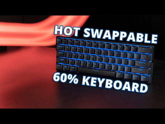 KEMOVE SHADOW DK61 - A Budget Hot Swappable 60% Mechanical Gaming Keyboard