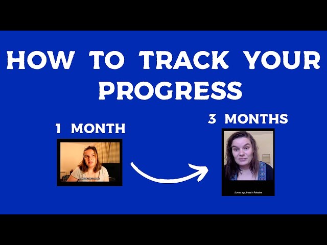 How to track your language learning progress