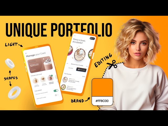 UI Portfolio Course - Personal brand & mockups