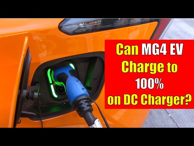 2023 MG4 Luxury 100% Charging Issue
