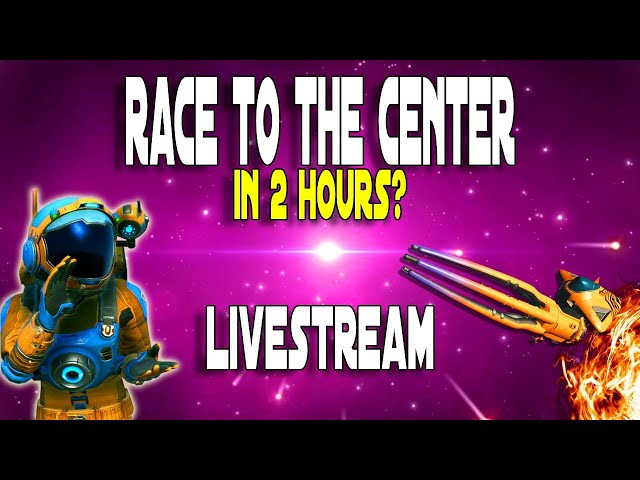 Race to the Center in No Man's Sky Origins 2020 | Start to the Center of the Galaxy in 2 Hours?