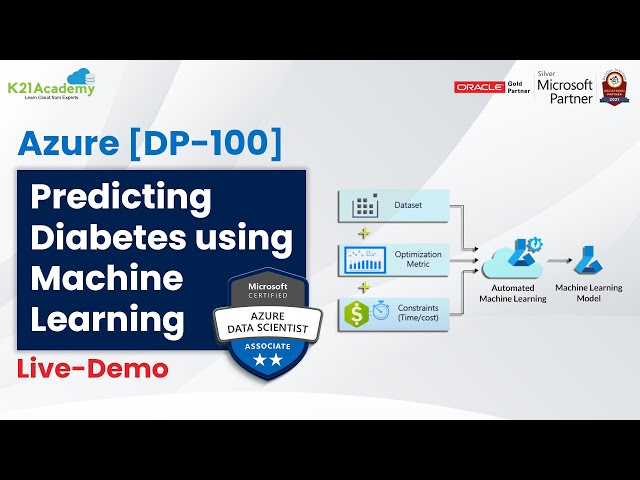 Predicting Diabetes using Machine Learning | Azure Machine Learning | K21Academy