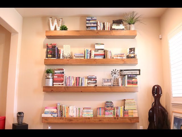 The Only DIY Floating Shelf Video You'll Ever Need!!!