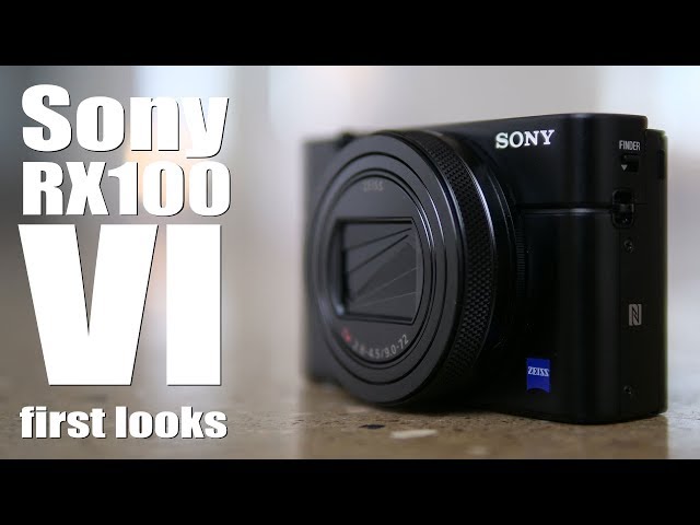 Sony RX100 VI review first looks and vlogging