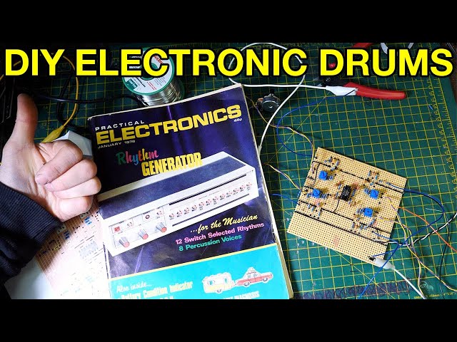 Twin T Drums - Practical Electronics January 1978