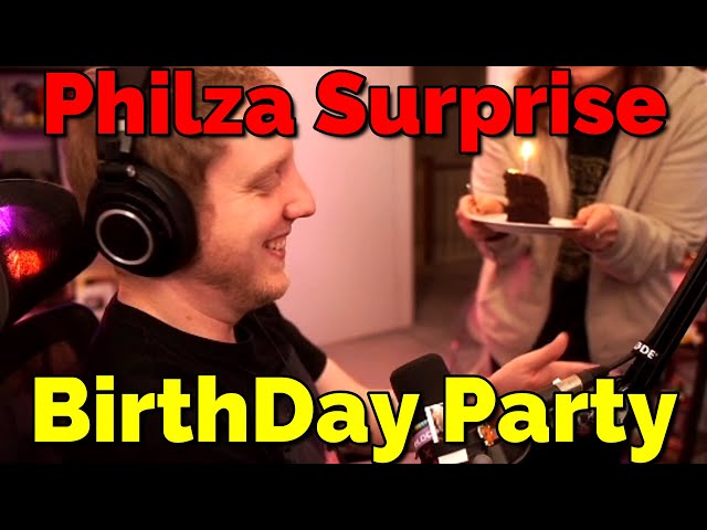 Tallulah Surprises PHILZA with a Birthday Party on QSMP Minecraft