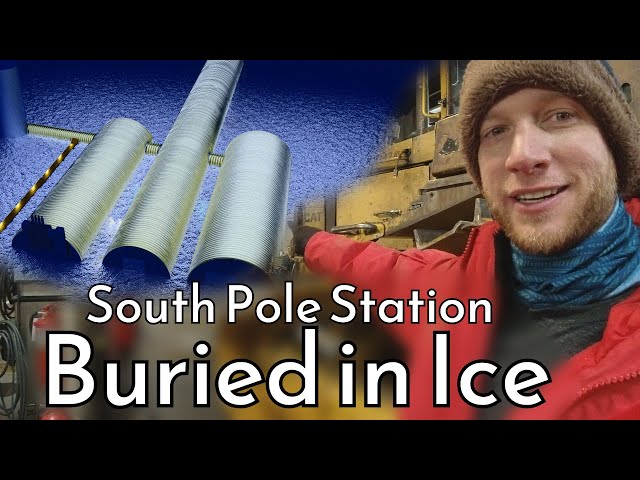 South Pole Station Tour - Part 3 - The buried sections