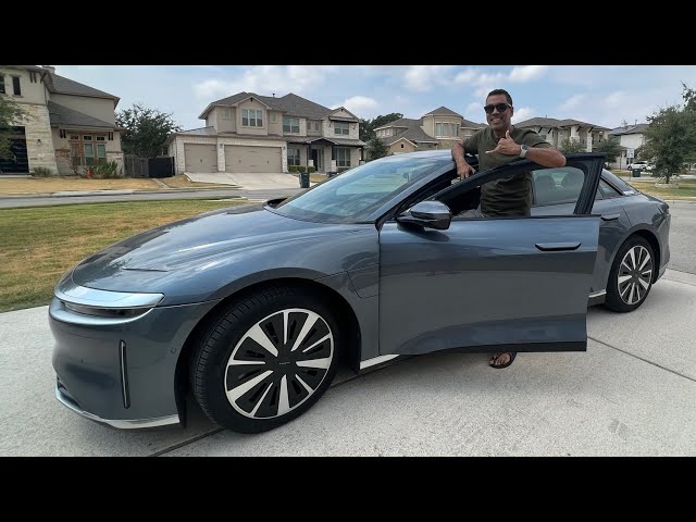 Lucid Air Pure - Driving Overview and Review