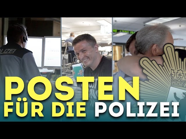 POSTEN für die Berliner POLIZEI!