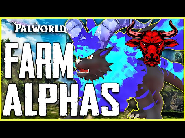 Palworld HOW TO GET POWERFUL ALPHA PALS Guide - Best Alpha Pals Farm