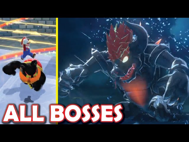 [ALL BOSSES] Bowser's Unrelenting Fury (Bowser's Fury harder all bosses mod)