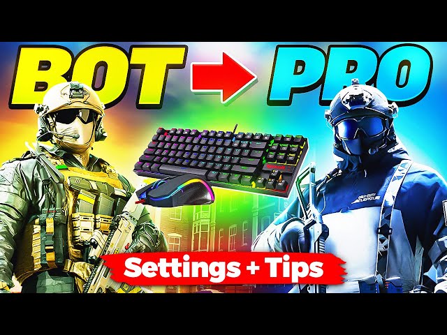 Go from BOT to PRO on Mouse and Keyboard in Call of Duty Warzone with the Best Settings + Tips