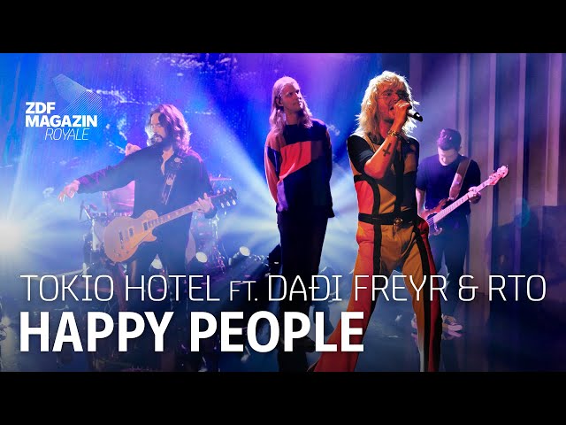 Tokio Hotel ft. Daði Freyr & RTO - "Happy People"  | ZDF Magazin Royale