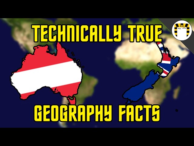 *Technically* True Geography Facts! #aprilfools #shorts