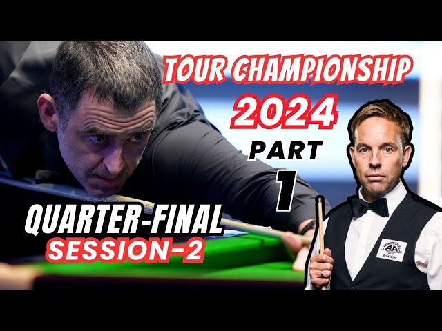 Ronnie O'Sullivan vs Ali Carter | Tour Championship Snooker 2024 | Session 2 - Part 1