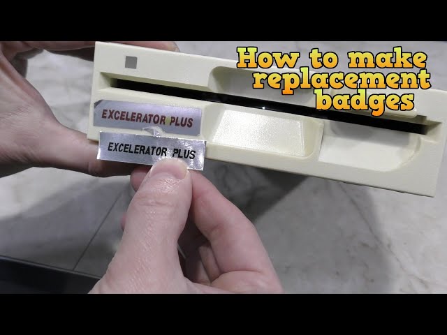 How to make replacement badges