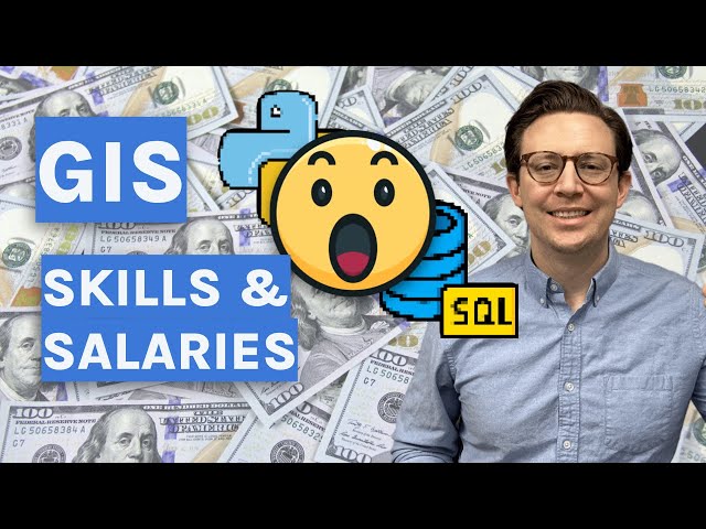 GIS Salaries and Skills REVEALED using REAL data