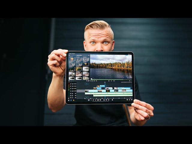 M1 iPad Pro - Crazy Fast 4k Video Editing! Even Canon R5 Footage 😳