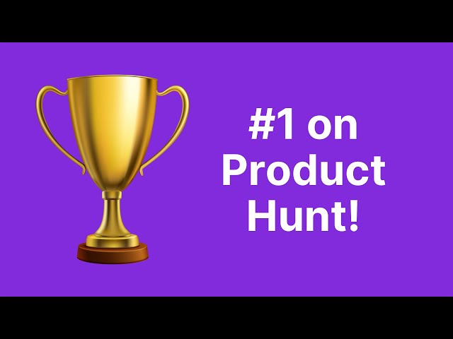 How Potion got #1 of the day on Product Hunt!