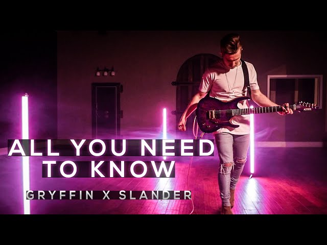 Gryffin x Slander - All You Need To Know - Cole Rolland (Guitar Cover)