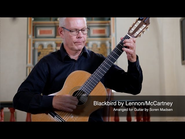 Blackbird (The Beatles) (Lennon/ McCartney) - Danish Guitar Performance - Soren Madsen