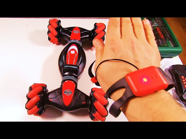 Shapeshifting RC Stunt Car with Smart Watch - Unboxing!