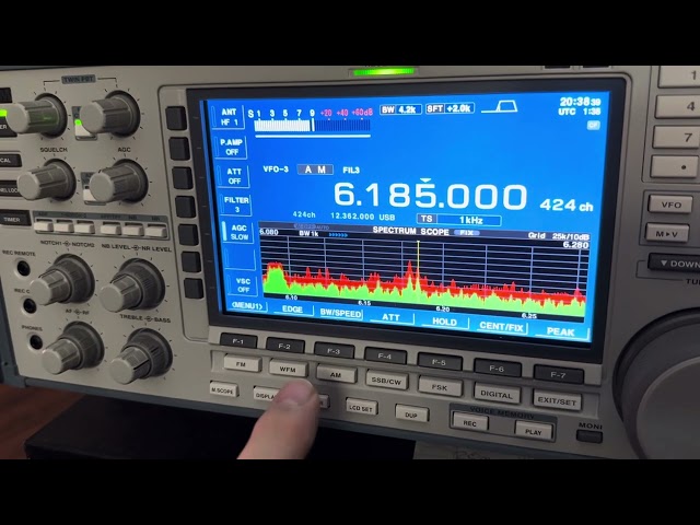 Icom 9500 and the magic of pass band tuning