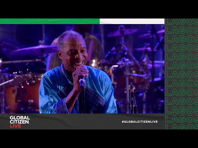 Femi Kuti Brings "PaPaPa" to the Global Citizen Live Stage in Lagos | Global Citizen Live