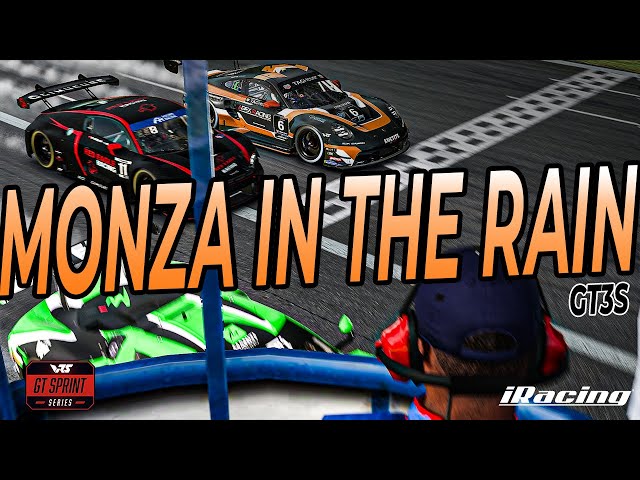 Monza GT3s in the Rain!