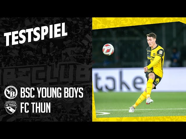 Re-Live: Testspiel YB - Thun (6:1), 08.01.2022