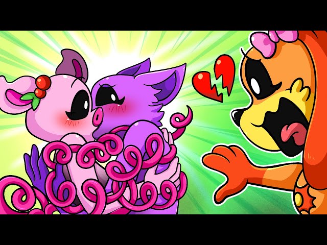 Piggy Kissing with Catnap?! | Poppy Playtime 3 Animation | Dogday's Love is Broken