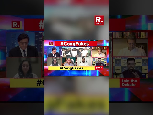 Arnab Says Congress Wants To Spread Fake News In An Organised Way That 'Quotas Will Go | The Debate